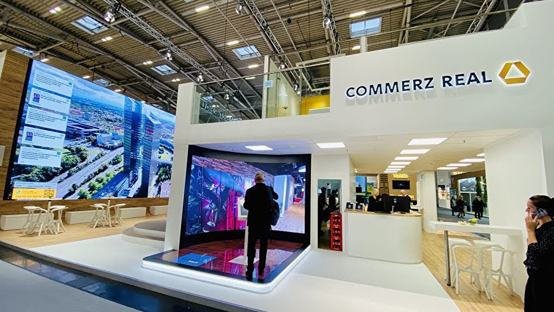Commerzreal Messestand