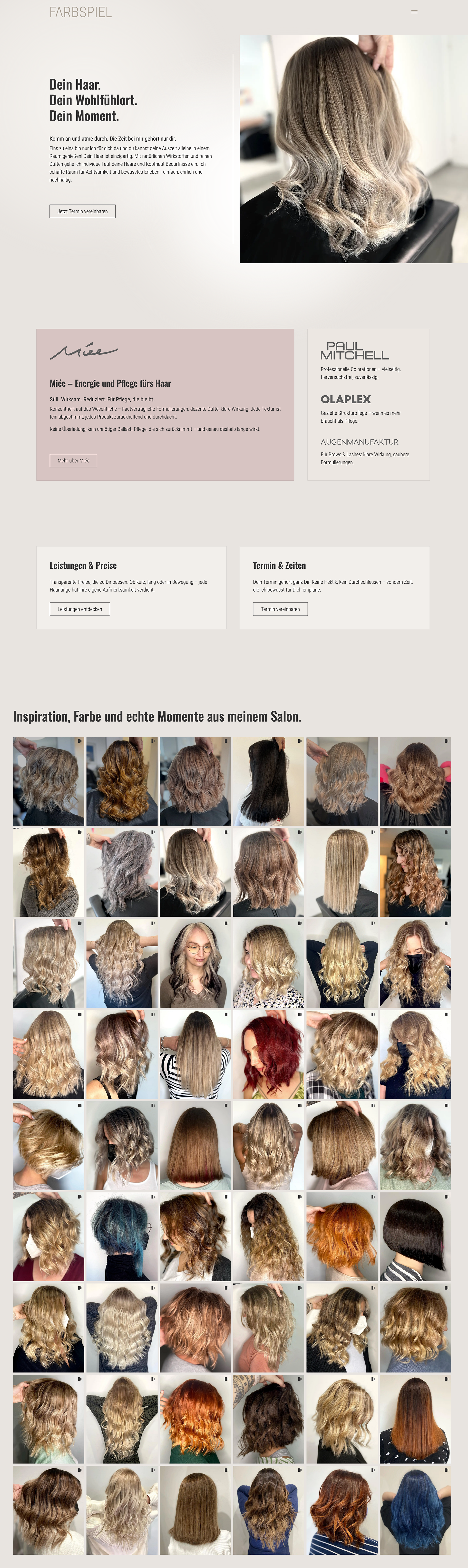 FARBSPIEL Startseite