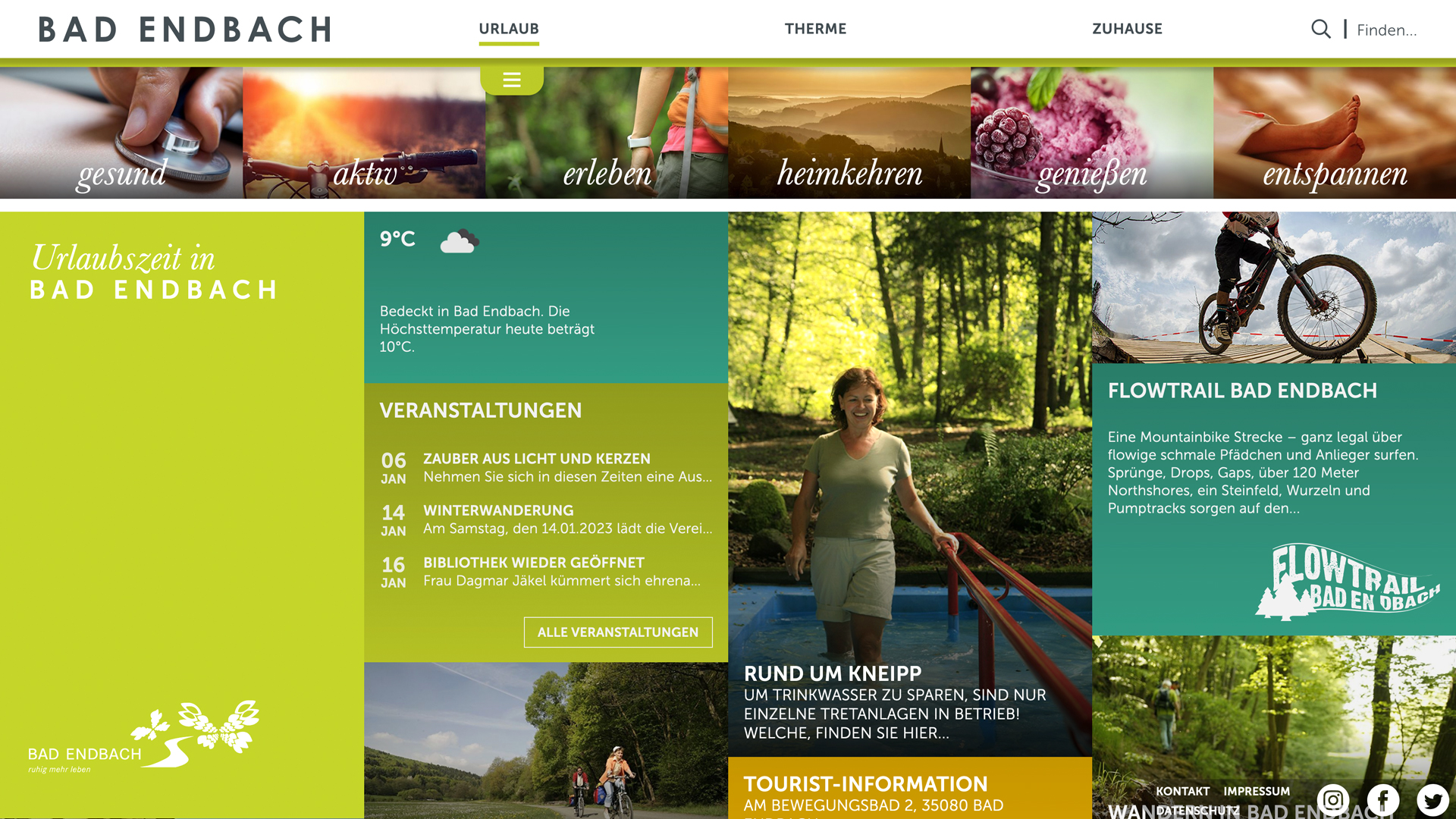 Bad Endbach Tourismus